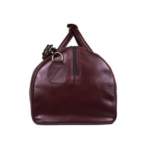 Maleta Duffel Bag Grande 100% Piel Color Marrón + estuche gratis!!