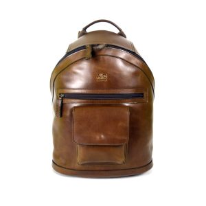 Backpack Grande - 100% piel chocolate
