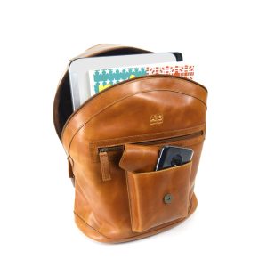 Backpack Grande - 100% piel miel