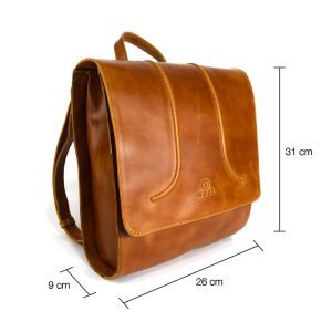 Backpack para dama - color miel